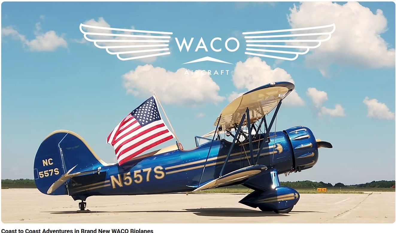 THE NEW WACO YMF-5 LOOKS JUST LIKE THE OLD UPF-7 ! | First Aero
